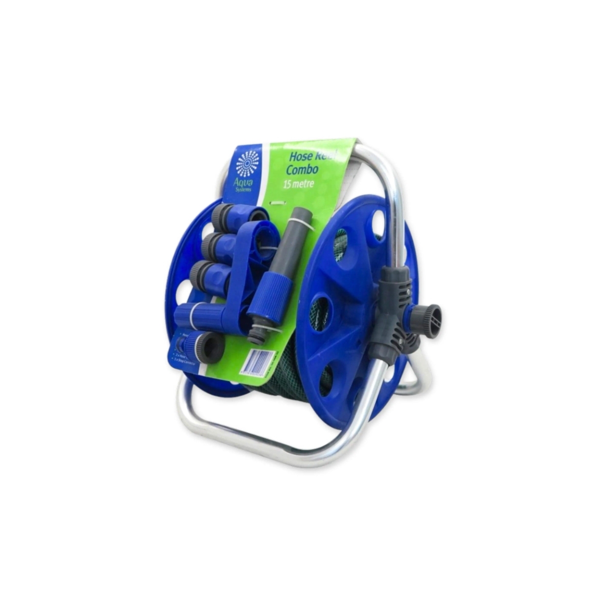 Hose Reel Combo with 15 Meter Hose
