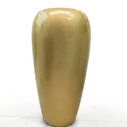 Golden fibre pot