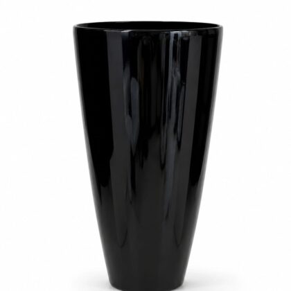 black fibre pot