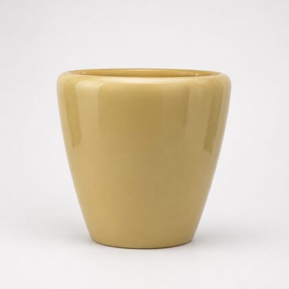 Golden fibre pot