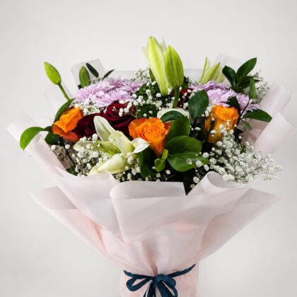 "Sunset Majesty" Mixed Bouquet