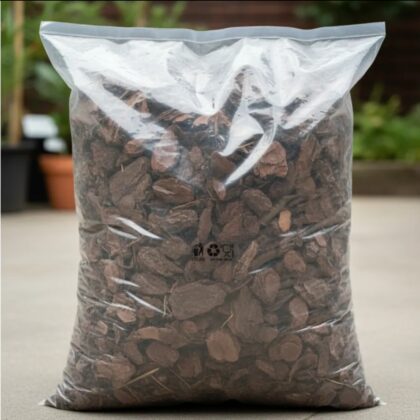 Wooden Mulch Bark- 50Lt Pack