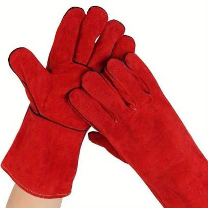 Hand Glove Red